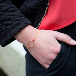 Bracelet Concis Femme Forme de Goutte d'eau Cristal Strass