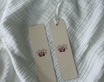 The Reading Loft Member Bookmark | Aesthetic Club Membership | Cute Booktok Star Bookmark