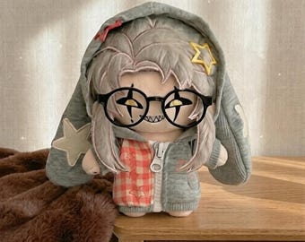 Yandere Pierrot Freak Circus Handmade Plush Clown Doll