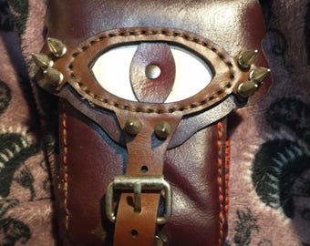 purple monster hip bag