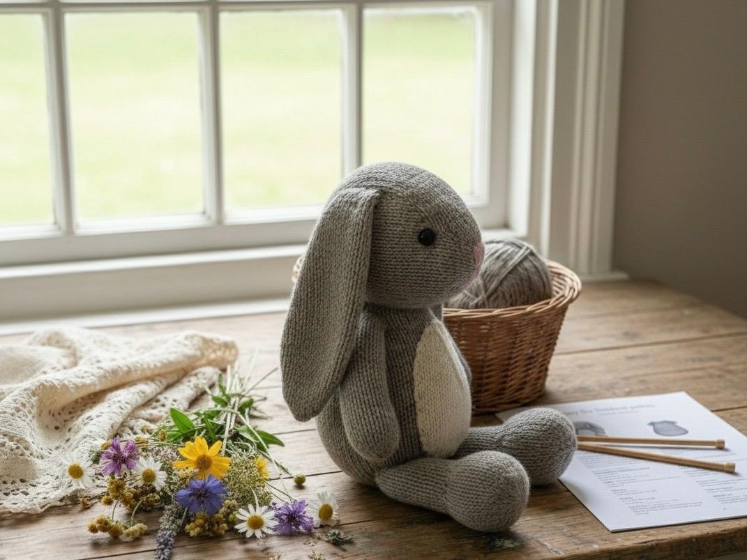 Lopsy the Heirloom Bunny - Classic Knitted Rabbit Pattern ...