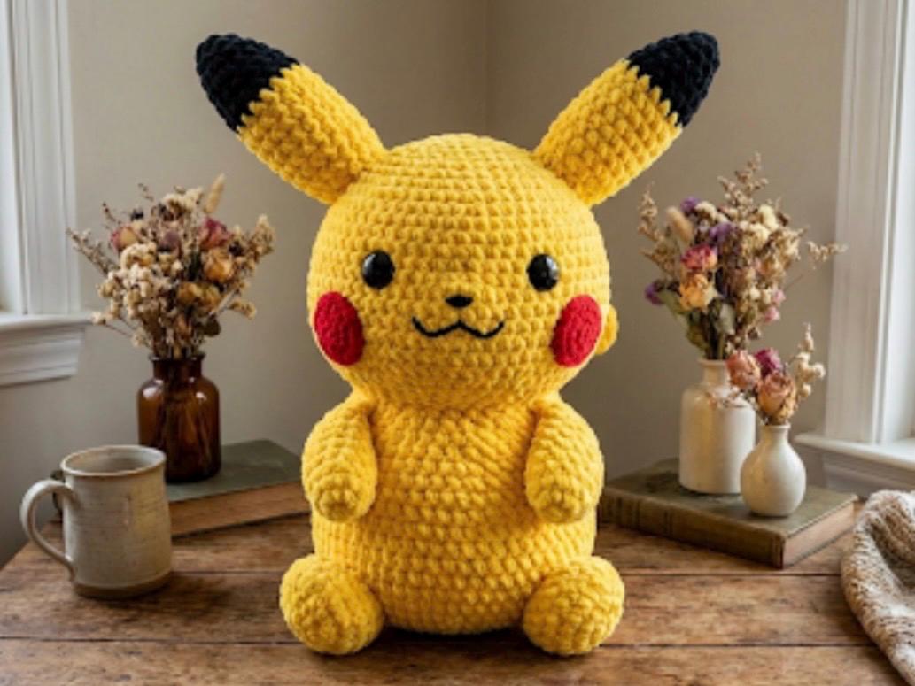 Peluche Pikachu le Pokemon de Sacha NINTENDO