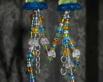 Handmade Jellyfish Earrings