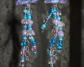 Handmade Jellyfish Earrings