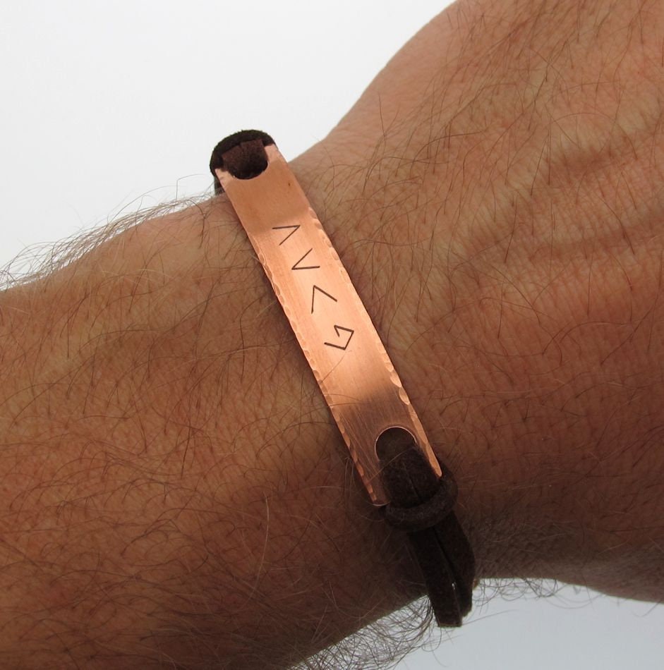 God is Greater Than the Highs and Lows Bracelet for Men Trust God Bracelet Mens Leather bracelet G>AV Boyfriend Gift for Him Rustic Design