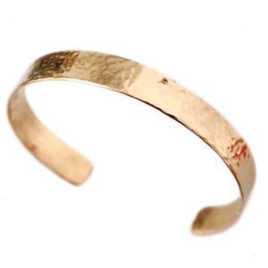 Hammered Gold Cuff for Men 14K Gold Filled cuff bracelet Textured Bracelet Statement Gold Cuff  Engraved Cuff bracelet - Adjustable Bangle