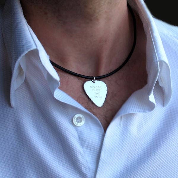 Buy Immortal Band Photo Guitar Pick Necklace Online in India - Etsy