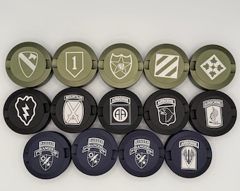 Custom Engraved Metal Nicotine Pouch Can | Refillable Aluminum Pocket Tin | Personalized Text or Symbol | Veteran Gift