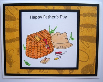 A Day of Fishing Father's Day Card