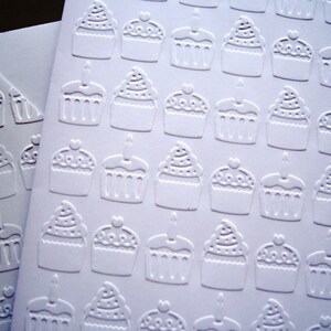 Set of 5 Embossed Birthday Cards - Etsy