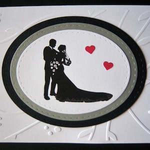 Elegant Couple Wedding Card