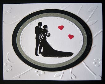 Elegant Couple Wedding Card