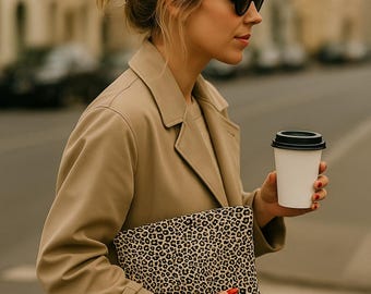 Leo, Kosmetiktasche, Leomuster, Schminktasche, Make up, Kosmetikbeutel