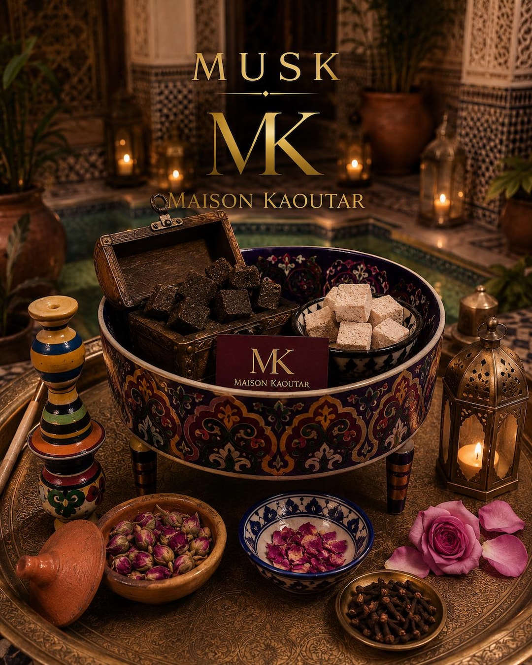 Luxury Solid Musk Cubes | Authentic Oriental Musk | Moroccan Home ...