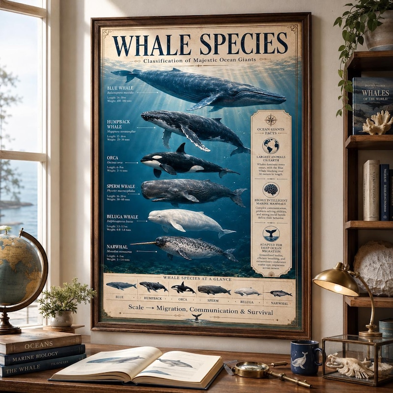 Marine Biology Poster - Etsy