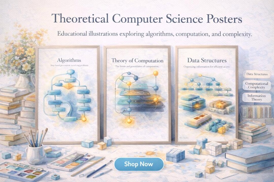 Theoretical Computer Science Posters | Algorithms, Computation & Data ...