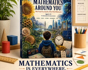 Real World Math Visual Encyclopedia: Math in Nature and  Everyday Life for Kids Ages 6–12