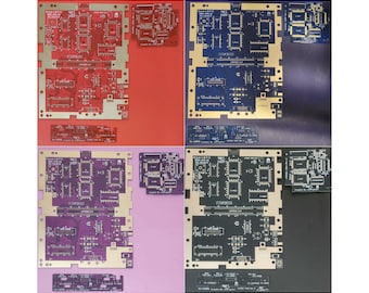 OpenSFC Super Famicom Replacement Motherboard Set (SHVC-CPU-01, ENIG)