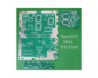 OpenSFC Super Famicom Replacement Motherboard Set (SHVC-CPU-01, HASL)
