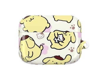 Estuche para AirPods con Pompompurin / Lindo accesorio para teléfono con personaje de Sanrio