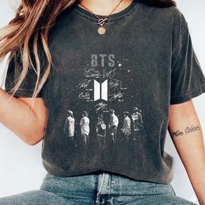 Bts Ot7 T Shirt - Etsy