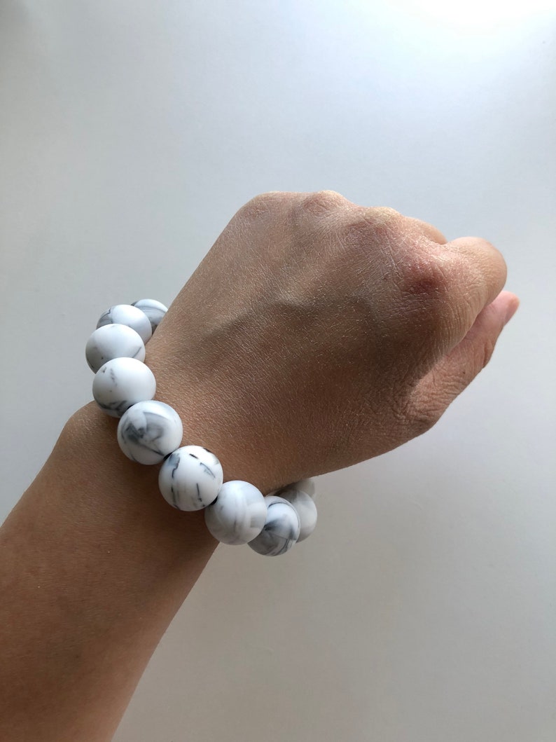 Stretchy Silicone Bracelet Keychain // Lobster Clasp Key Etsy