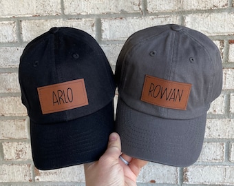 Custom Name Ball Cap: Personalized Toddler, Kids, Adult Hat