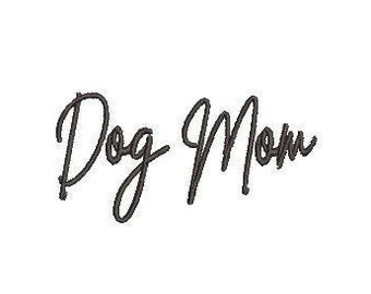 Hund Mama Stickdatei (Digitales Design)