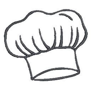 Può includere: Un cappello da cuoco bianco con un design plissettato. Il cappello è un simbolo tradizionale dello chef.