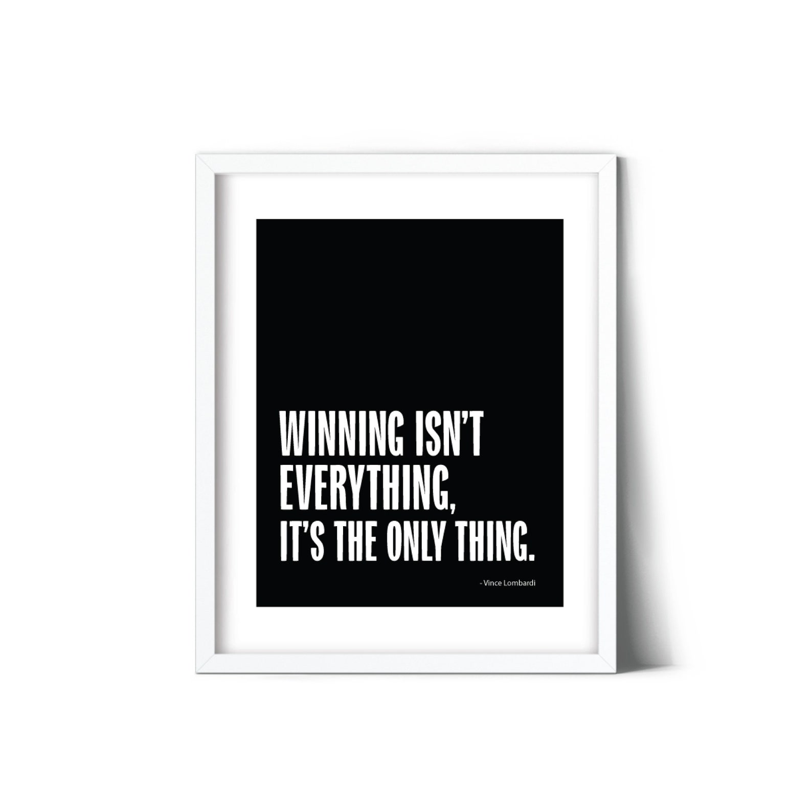 Motivational Sports Quote, Inspirational Quote, Printable Sports