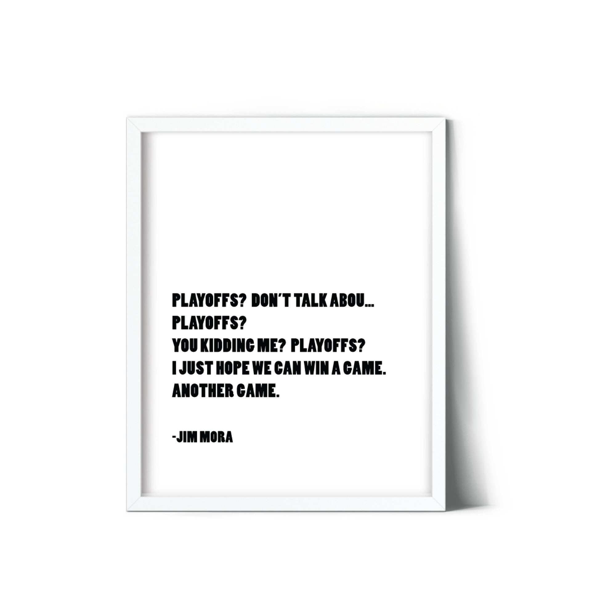 Playoff Prints Sports Inspired Sports Quotes Wall Art - Etsy UK