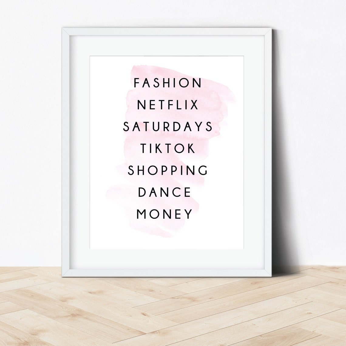 Netflix Wall Art Netflix Print Tik Tok Teen Girl Decor Etsy