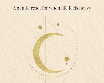 Gentle Evening Reset Guide | Self Care Ritual (PDF)