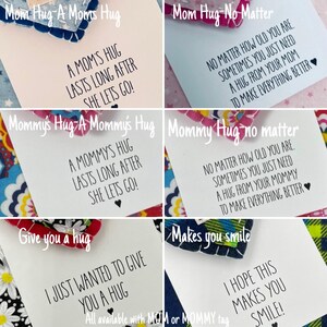 Writing Hug A Hug From Mom to Make Everything Better | Pocket Hug From Mom | Mom ...