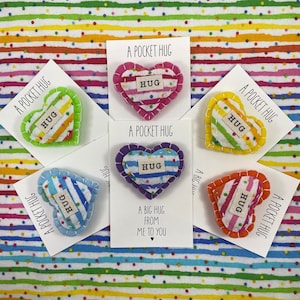 Bulk Gift for Teachers |Small School Staff Gift | Pocket Hug for Teacher Set of 6 | Bulk Teacher Appreciation Gifts | Bulk Thank You Gift