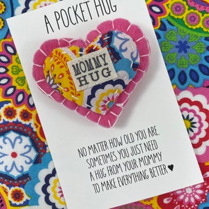 A Hug From Mom to Make Everything Better Pocket Hug From Mom Mom Hug Away From Home Gift Mailing You A Hug Boy Mom Gift image 8