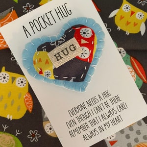 Pocket Hug | Sentimental Gift | Missing You Gift | Small Birthday Gift | Get Well Soon Gift | Thinking of You | Mothers Day Gift | Heart