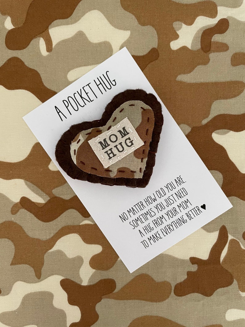 A Hug From Mom to Make Everything Better Pocket Hug From Mom Etsy