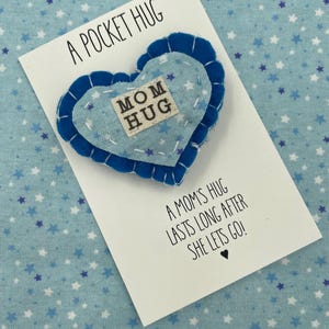 Mother to Daughter Keepsake Gift | Sentimental Gift for Daughter | Wedding Gift for Son or Daughter From Mom | Daughter Gift From Mom Blue-Lt Blue