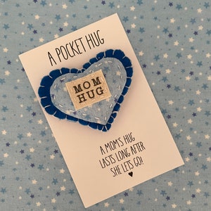 A Hug From Mom to Make Everything Better Pocket Hug From Mom Mom Hug Away From Home Gift Mailing You A Hug Boy Mom Gift image 5