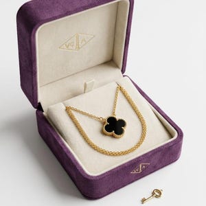 Van cleef alhambra black necklace - Etsy 日本