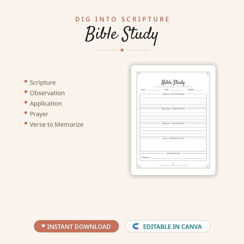 Scripture Memory Pdf Prayer Journal Printable, 100 Page Christian Faith Journal, Bible Study ...