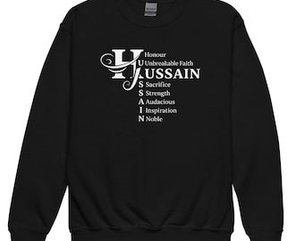 Youth crewneck sweatshirt unisex- Hussain Muharram tee