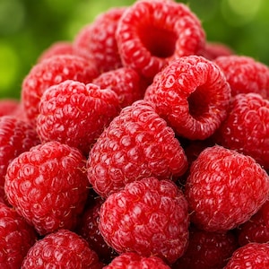 3 Heritage Everbearing Raspberry Live Plants, Large Dormant Bare Root Canes, Sweet Red Raspberry Bush, Hardy Fruit Plant, Fast Growing Berry