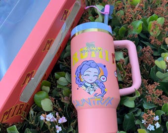 Personalized StanleyxKpop 40 oz K-pop Hunter Tumbler,  Nice Gift for girls