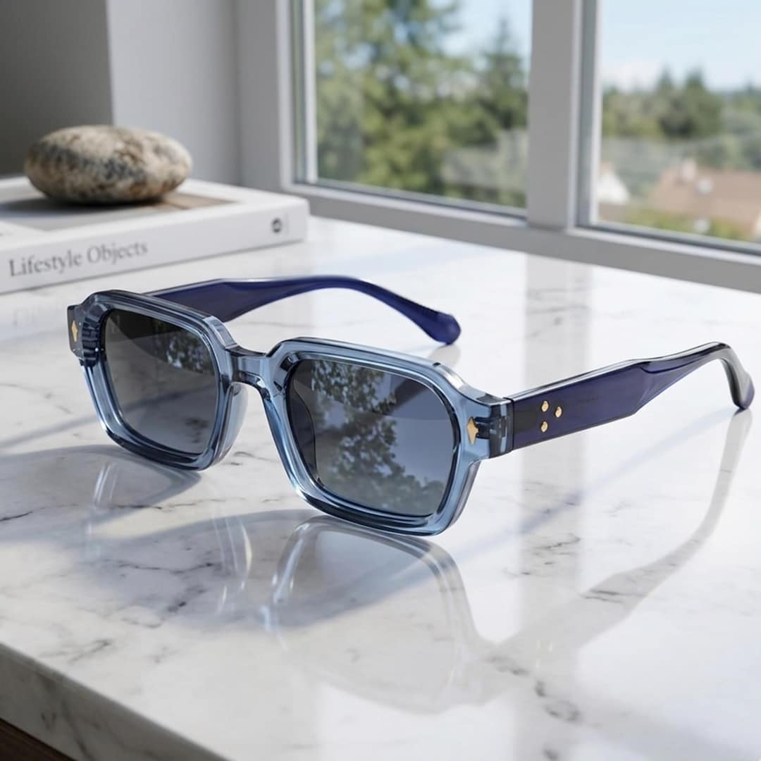 Square Frame Vintage Y2k Sunglasses – Retro Classic Unisex Summer