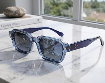 Square Frame Vintage Y2k Sunglasses – Retro Classic Unisex Summer