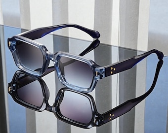 Square Frame Vintage Y2k Sunglasses – Retro Classic Unisex Summer Sun Shades