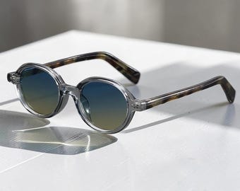 Round Frame Polarized Men Women Retro Summer Sun Glasses