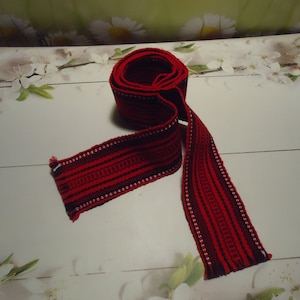 Ukrainian hand woven belt, krayka. #3